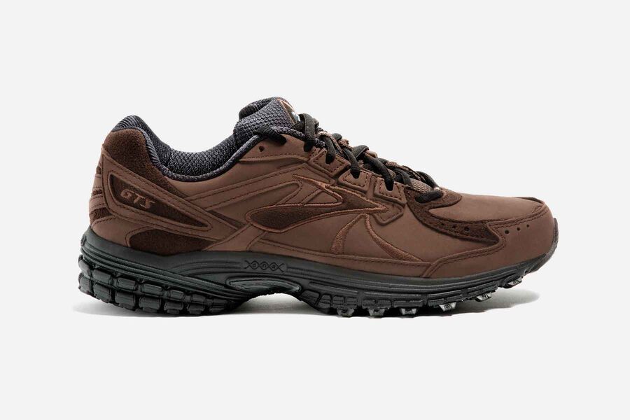 Brooks Adrenaline Walker 3 Womens UK - Walking Shoes - Brown 222-DNLJSB